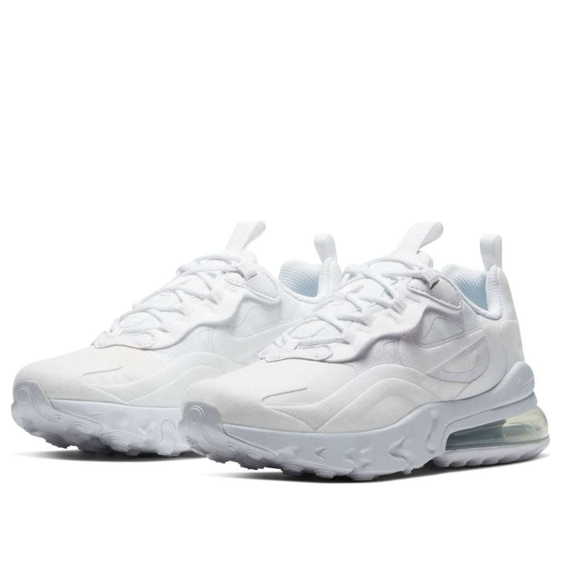 (GS) Nike Air Max 270 React 'Triple White' BQ0103-100