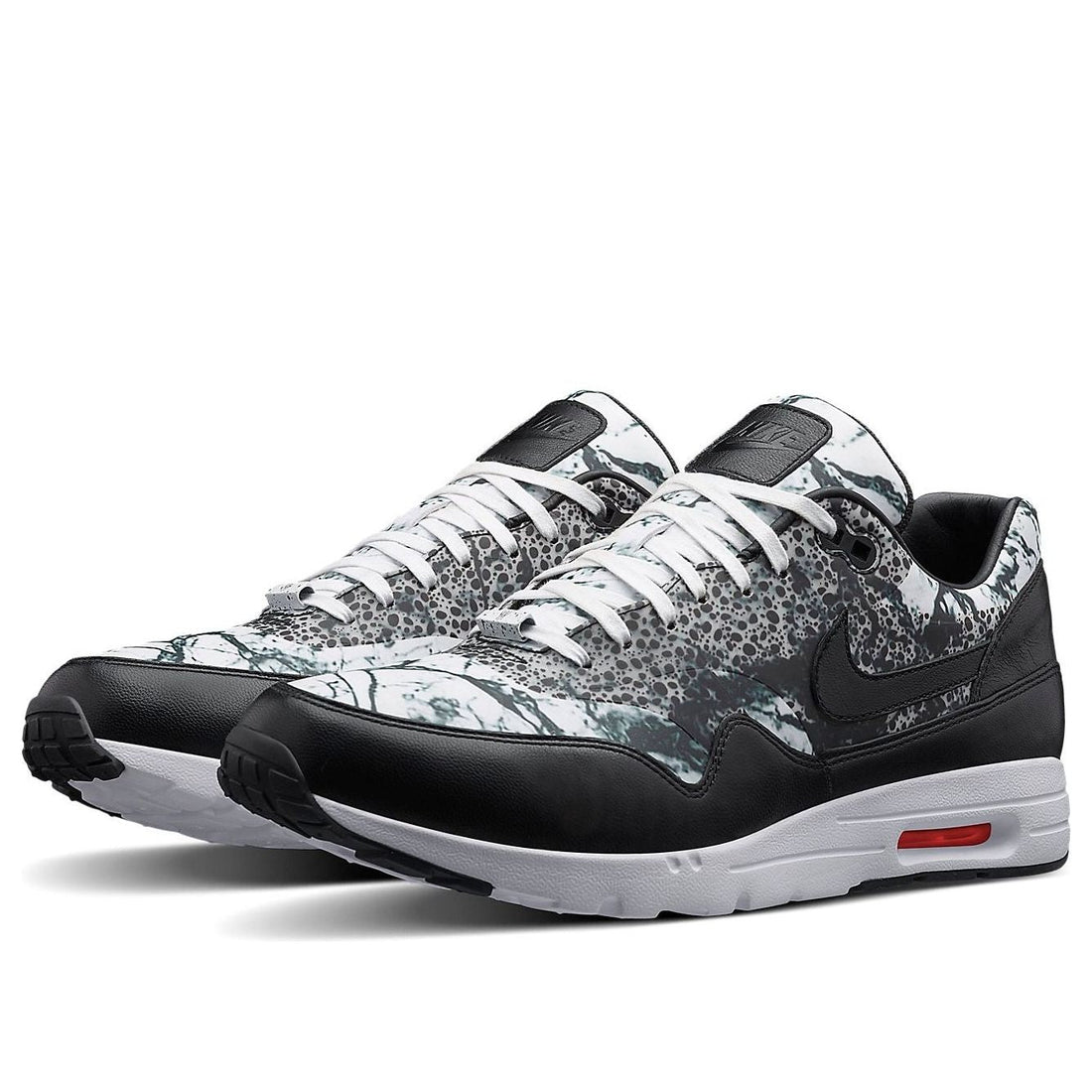(WMNS) Nike Air Max 1 Ultra Serena Williams 'White Silver Black' 829722-100