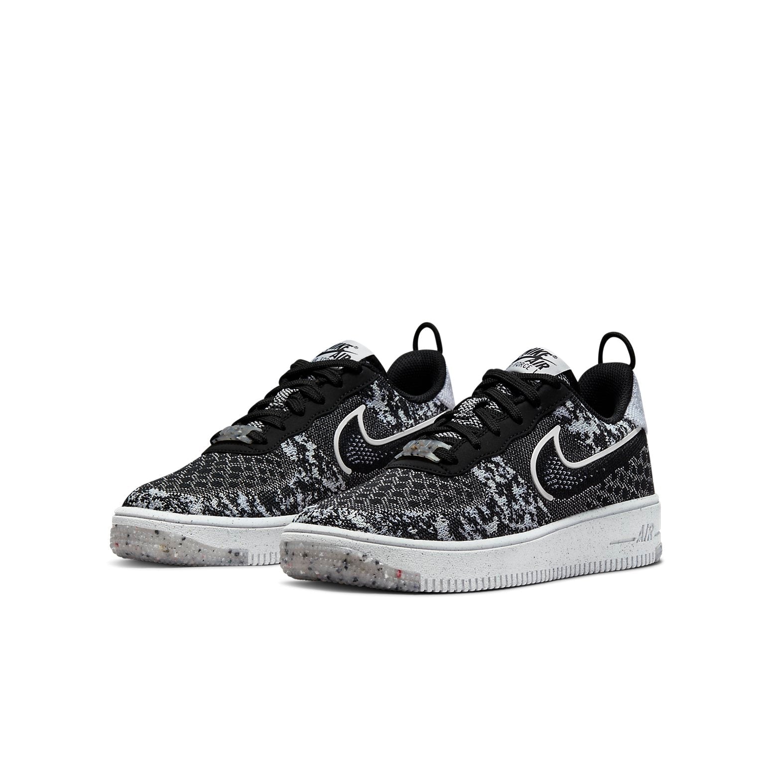 (GS) Nike Air Force 1 Crater Flyknit 'Grey' DM1060-001