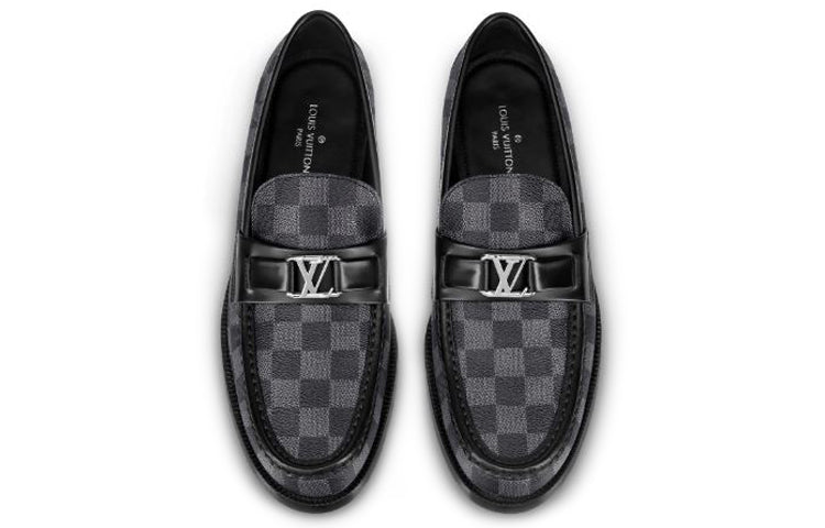 LOUIS VUITTON Major Loafers 'Grey' 1A4OLA