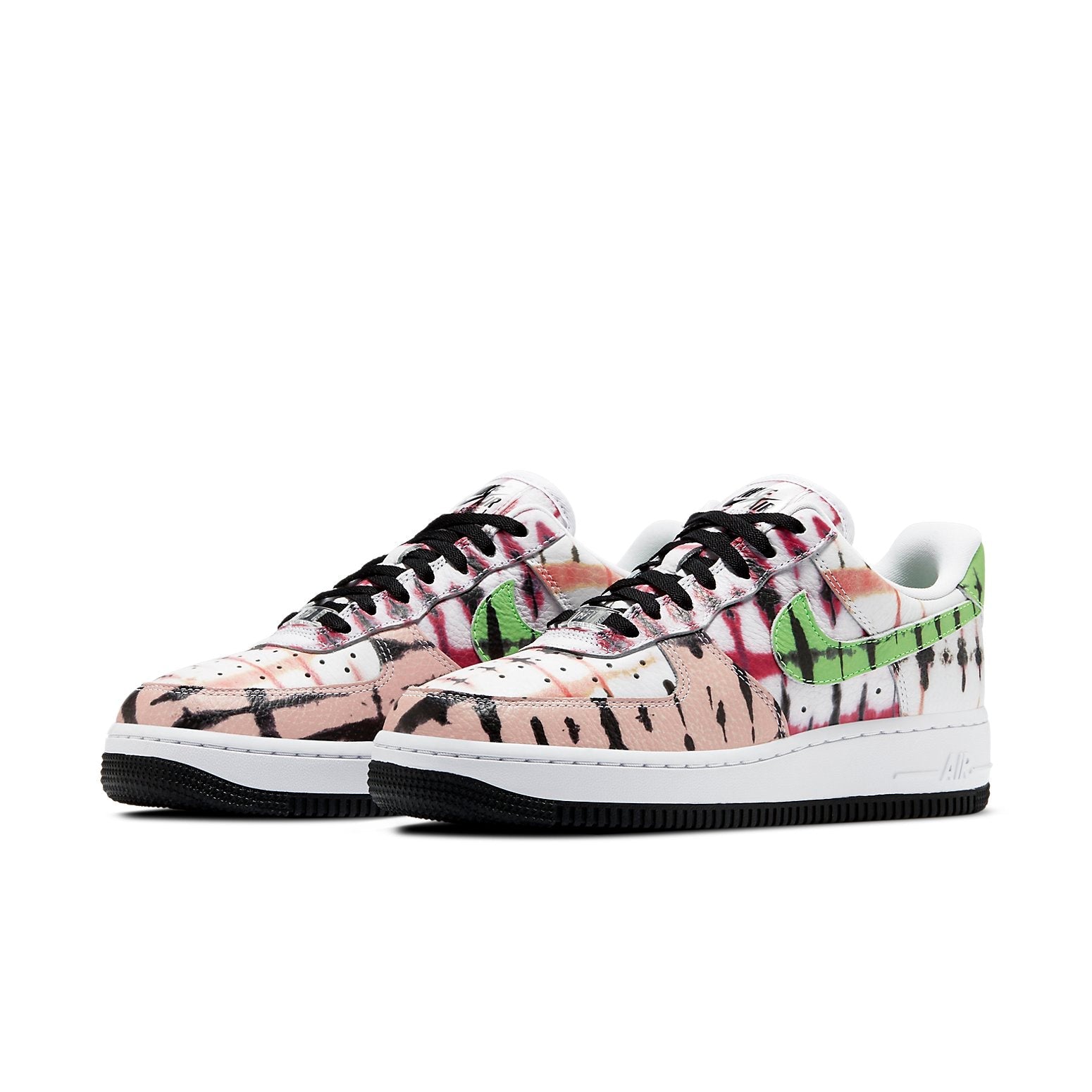 (WMNS) Nike Air Force 1 'Black Tie Dye' CW1267-101