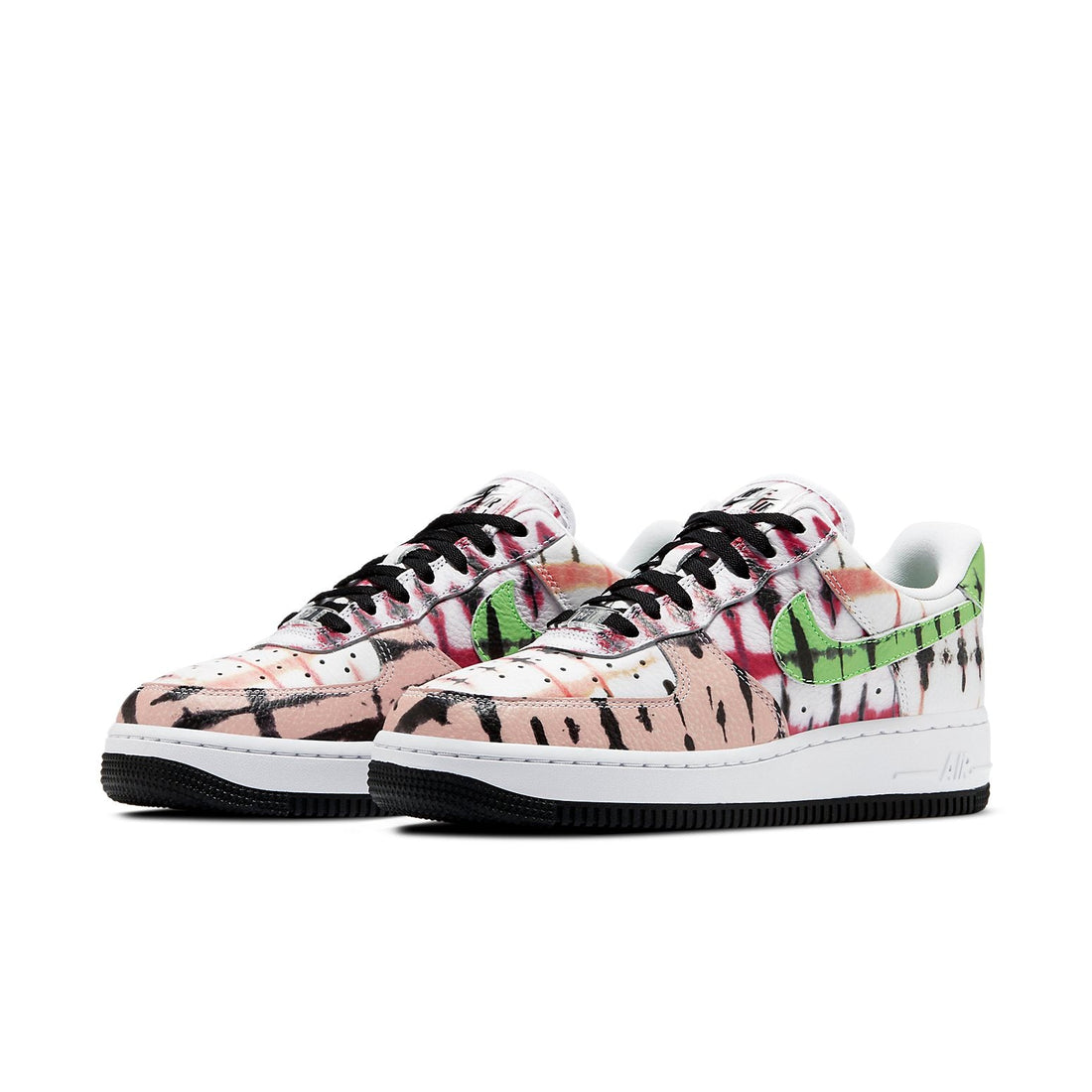 (WMNS) Nike Air Force 1 'Black Tie Dye' CW1267-101
