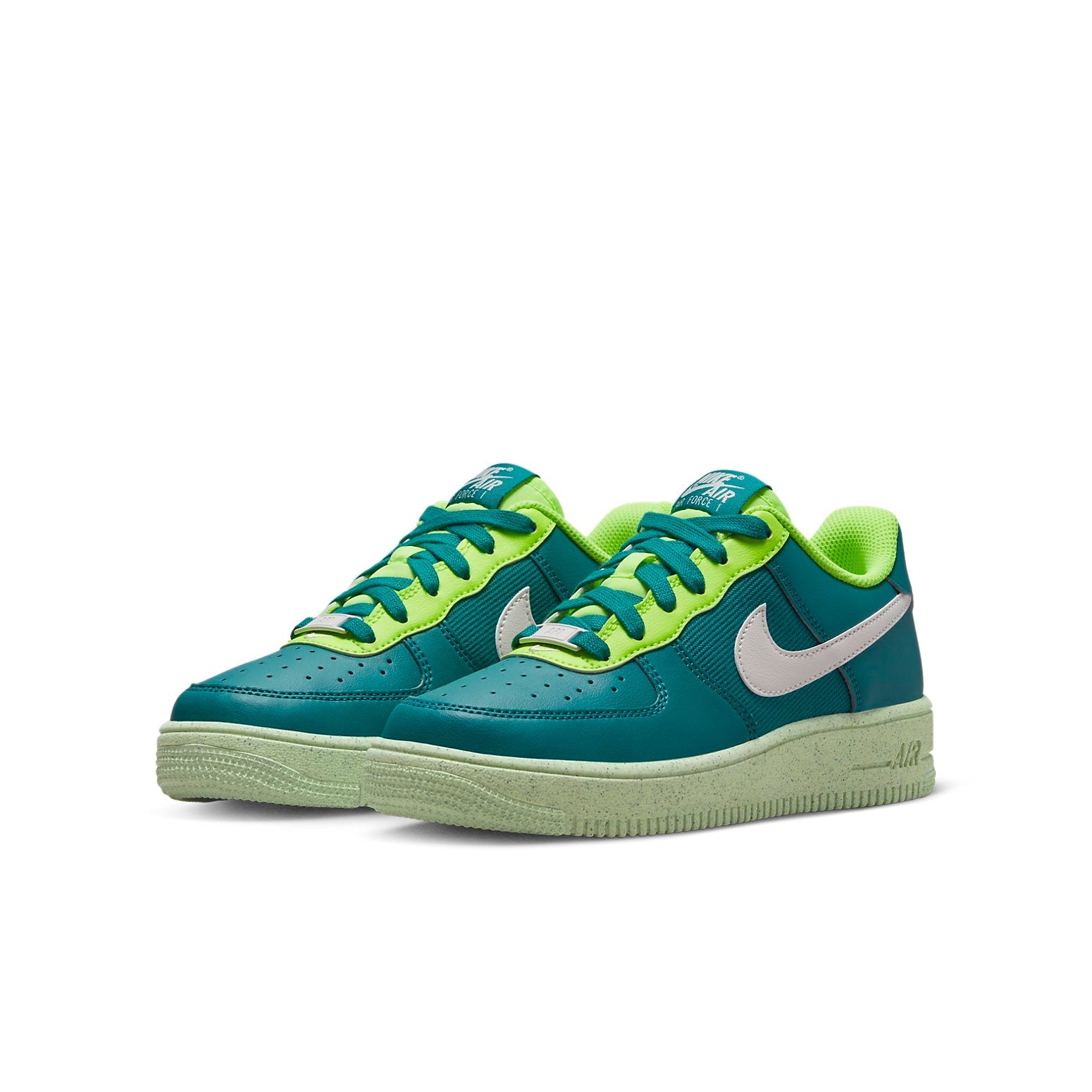 (GS) Nike Air Force 1 Crater Next Nature 'Bright Spruce Volt' DM1086-300