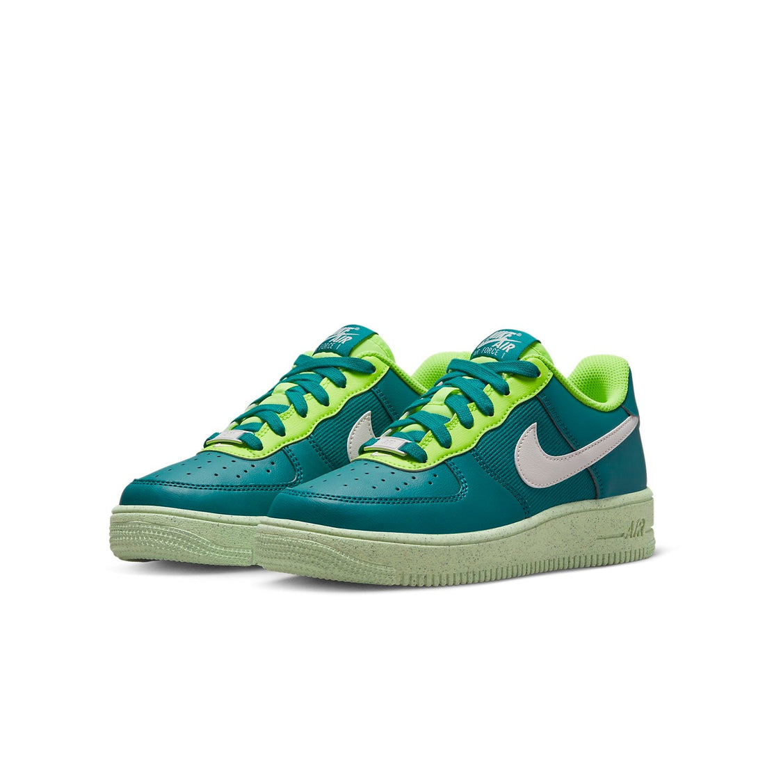 (GS) Nike Air Force 1 Crater Next Nature 'Bright Spruce Volt' DM1086-300