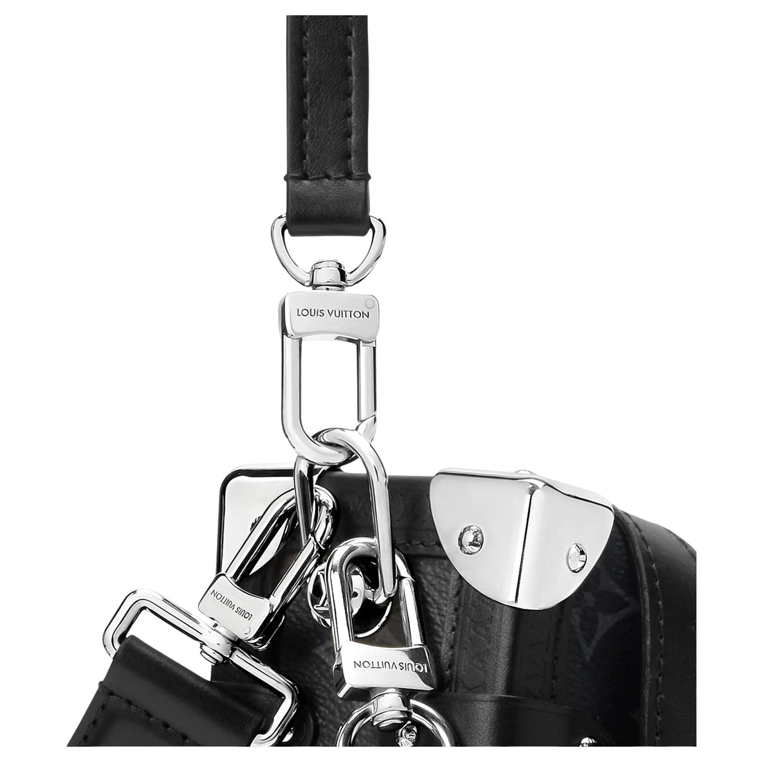 (WMNS) LOUIS VUITTON Side Trunk MM East West 'Black' M26226