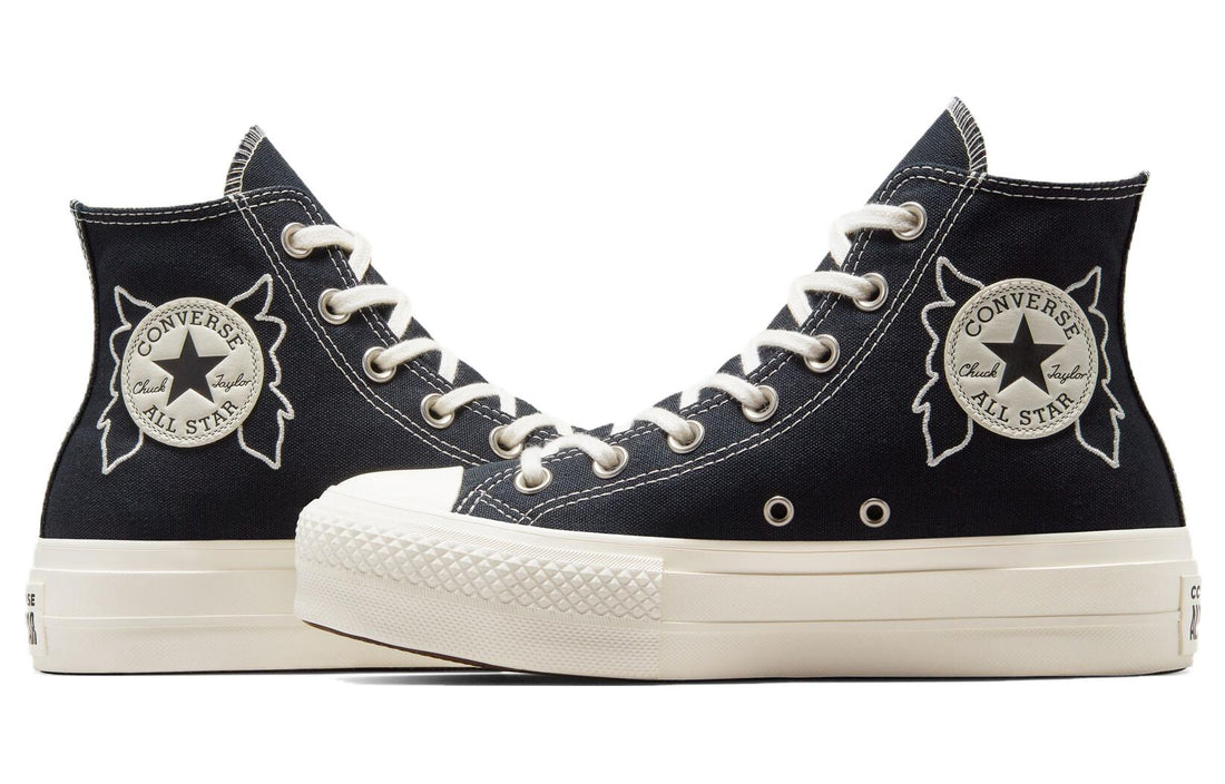 (WMNS) Converse Chuck Taylor All Star Fairy Goddess Lift Platform 'Black' A07110C