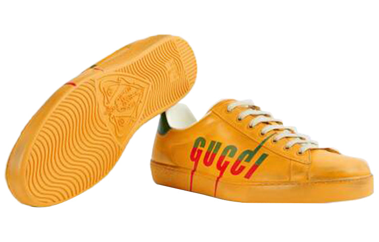 Gucci Ace 'Gucci Blade - Distressed Yellow' 576137-A38V0-7670