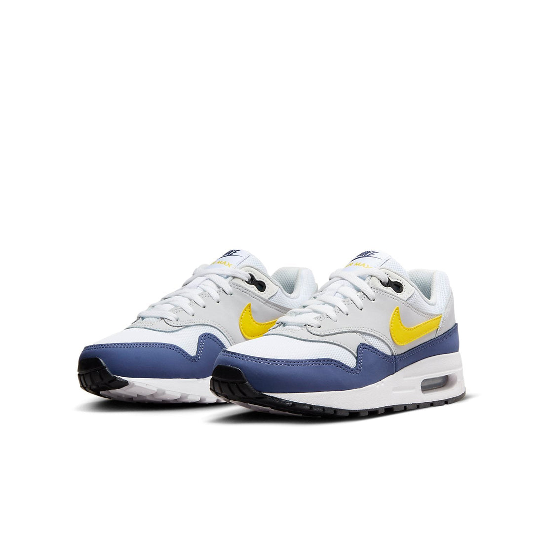 (GS) Nike Air Max 1 'White Yellow Blue' DZ3307-107