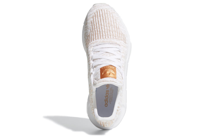 (WMNS) adidas Swift Run 'White Copper Metallic' EG7983