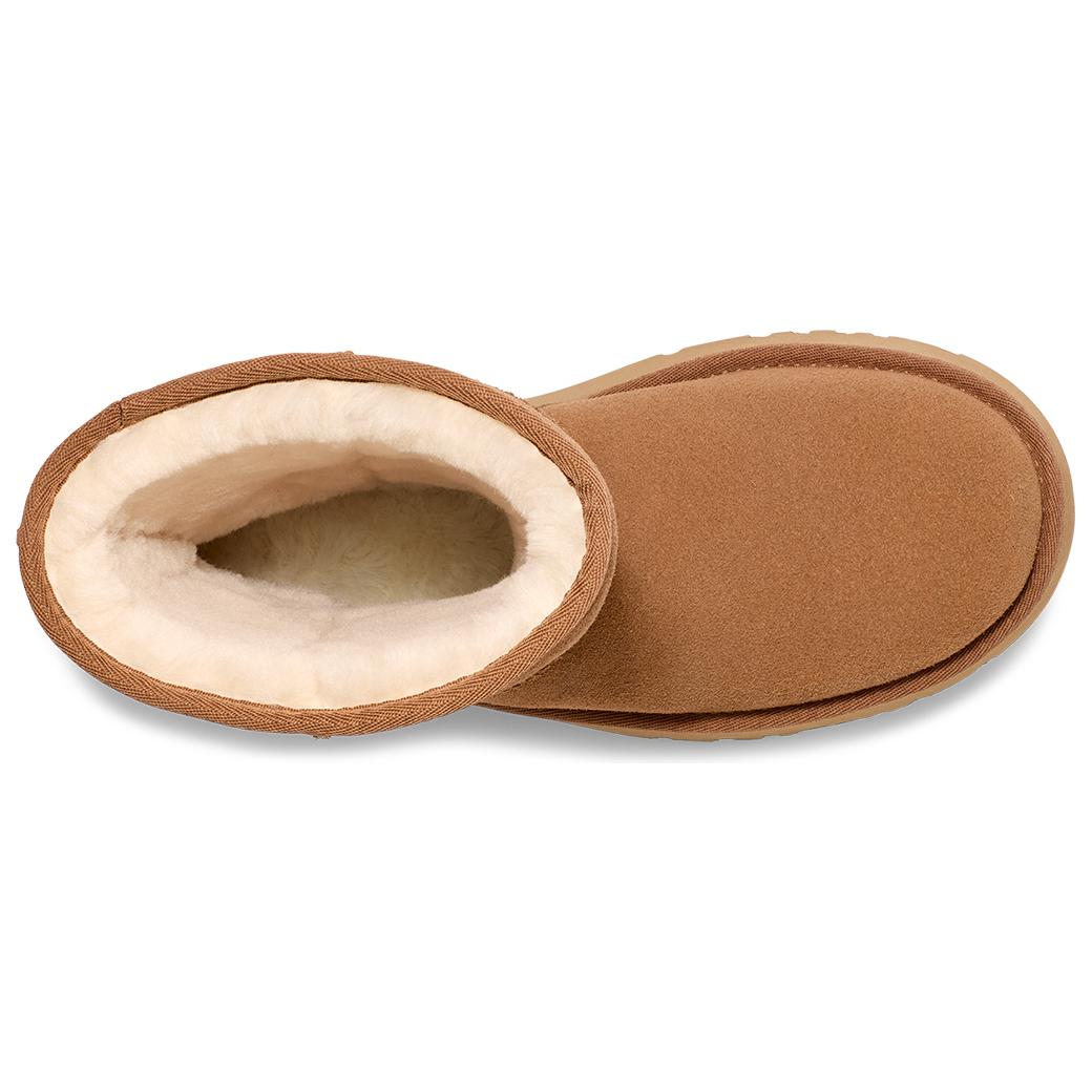 (WMNS) UGG Classic Short New Heights 'Chestnut' 1158310-CHE