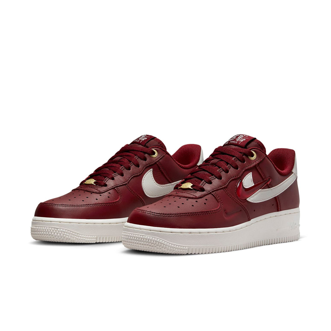 (WMNS) Nike Air Force 1 '07 Premium 'History of Logos - Team Red' DZ5616-600