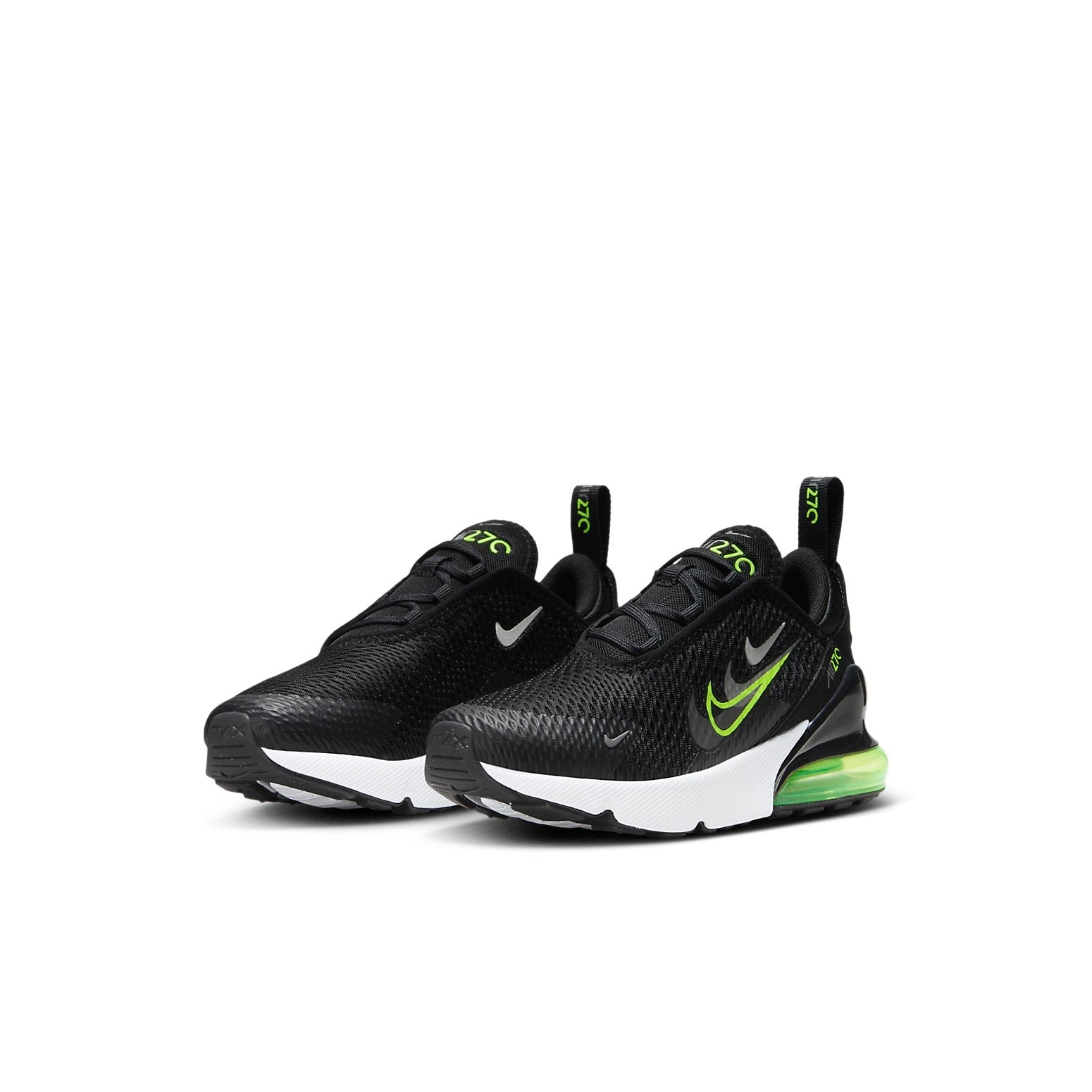 (PS) Nike Air Max 270 'Multi-Swoosh - Black Volt' FV7018-001