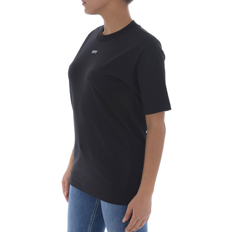 (WMNS) Off-White SS19 Flower Arrows Sketch Print Short Sleeve OWAA029R187700091088