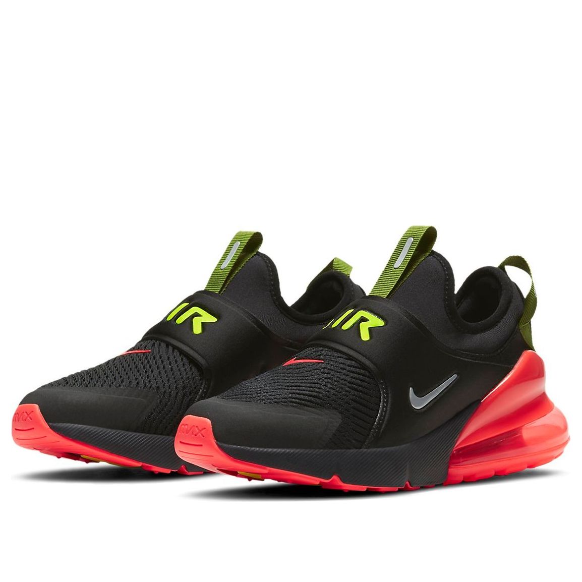 (GS) Nike Air Max 270 Extreme 'Black Bright Crimson' DH1019-001