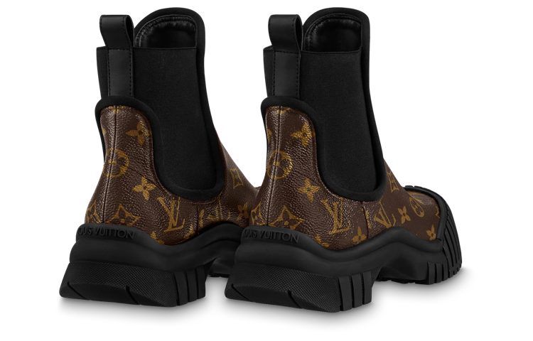 (WMNS) LOUIS VUITTON Ruby Flat Ranger Boots 'Brown Monogram' 1AAZ9V