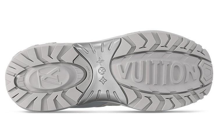 LOUIS VUITTON LV Discovery Lace Up Sneakers 'grey Green' 1ABZ3P