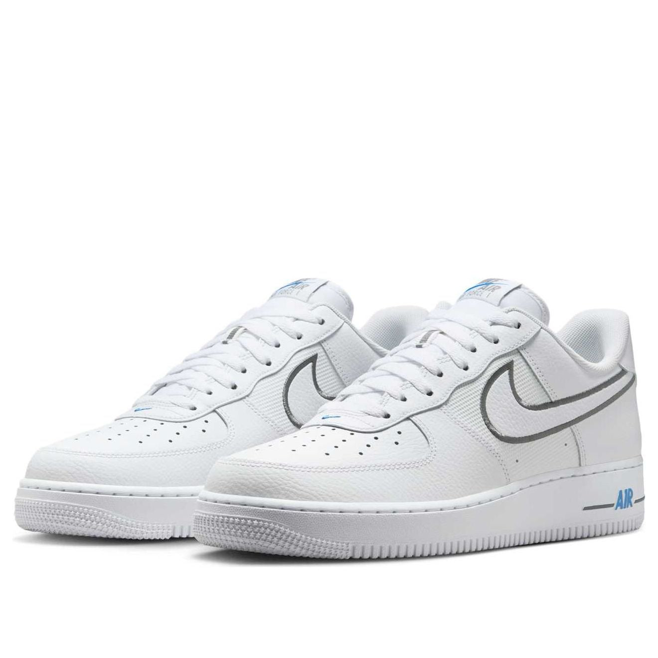 Nike Air Force 1 '07 'White Cool Grey Photo Blue' IB7677-100