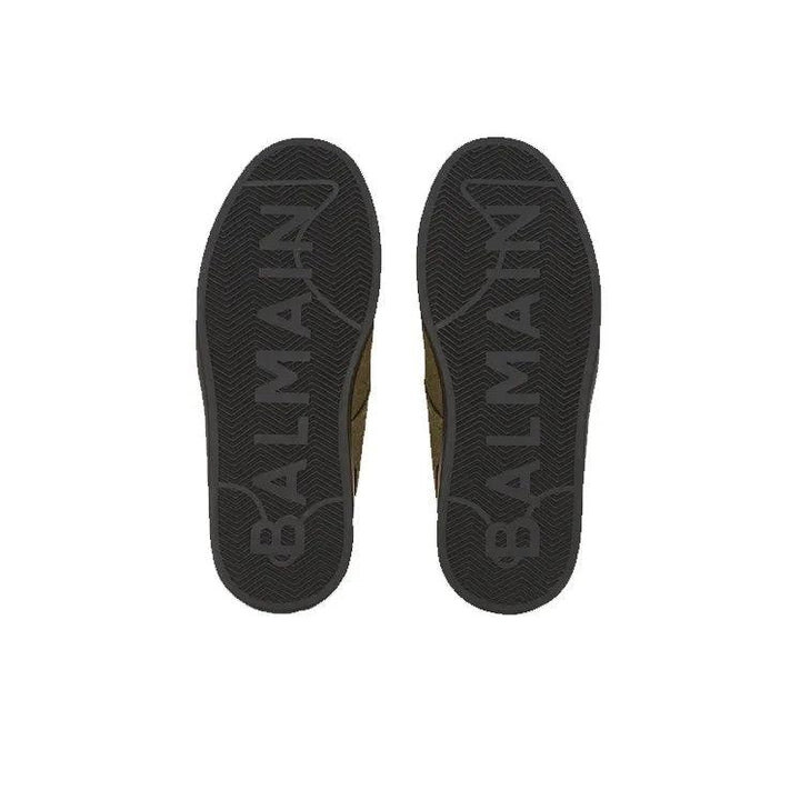 BALMAIN Logo-print B-Court Sneakers