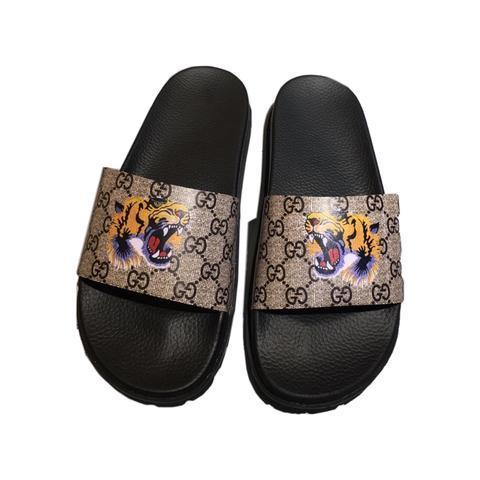 GUCCI Men's Luxury Designer Slides - Comfortable & Stylish Pantoufles (New with Tags)
