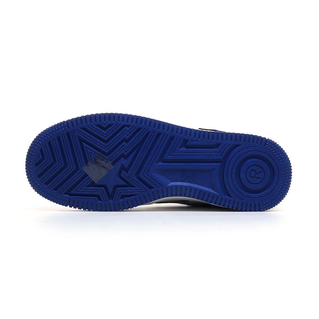 A Bathing Ape Bape Sta Patent Leather 'White Blue'