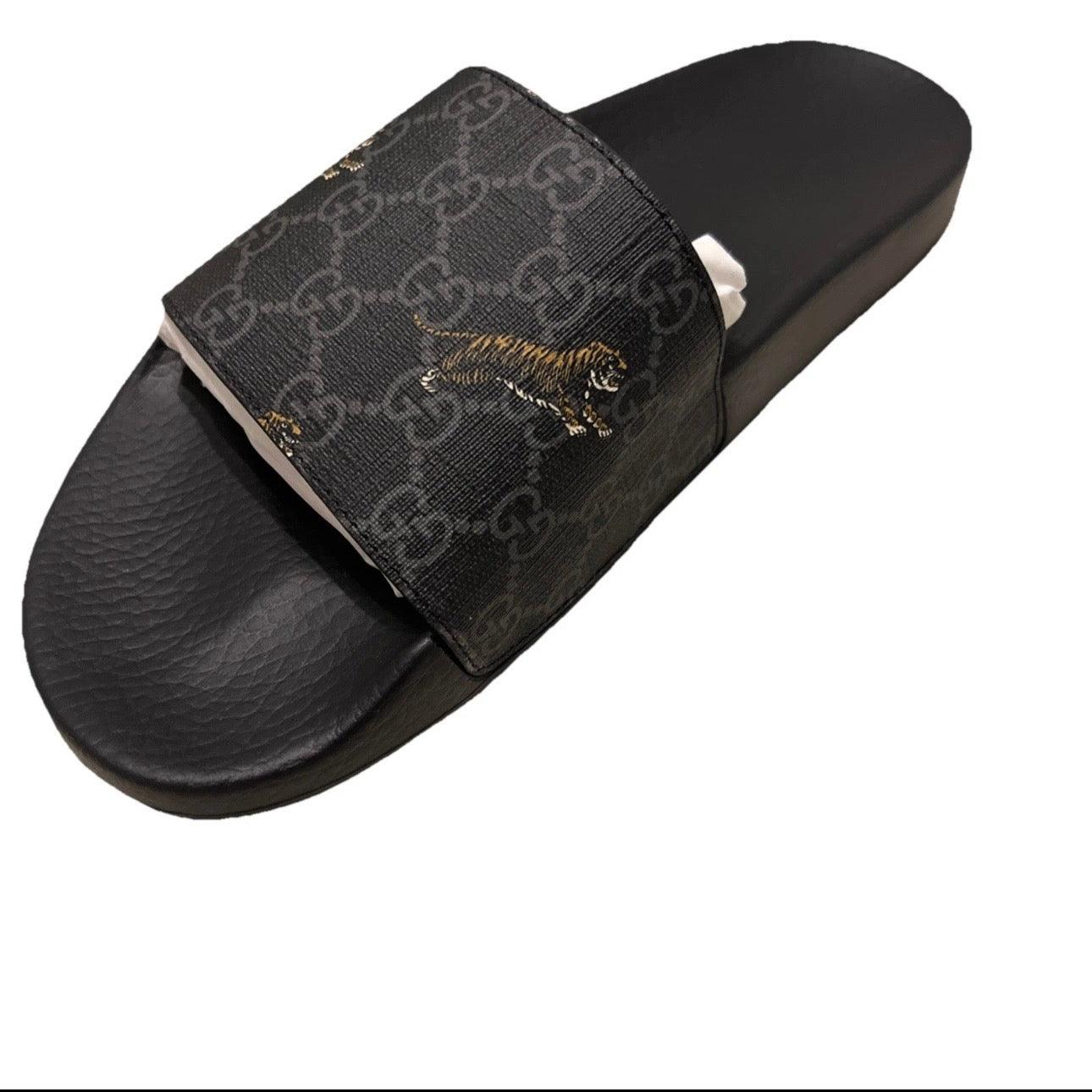 GUCCI Men's Luxurious Leather Slippers