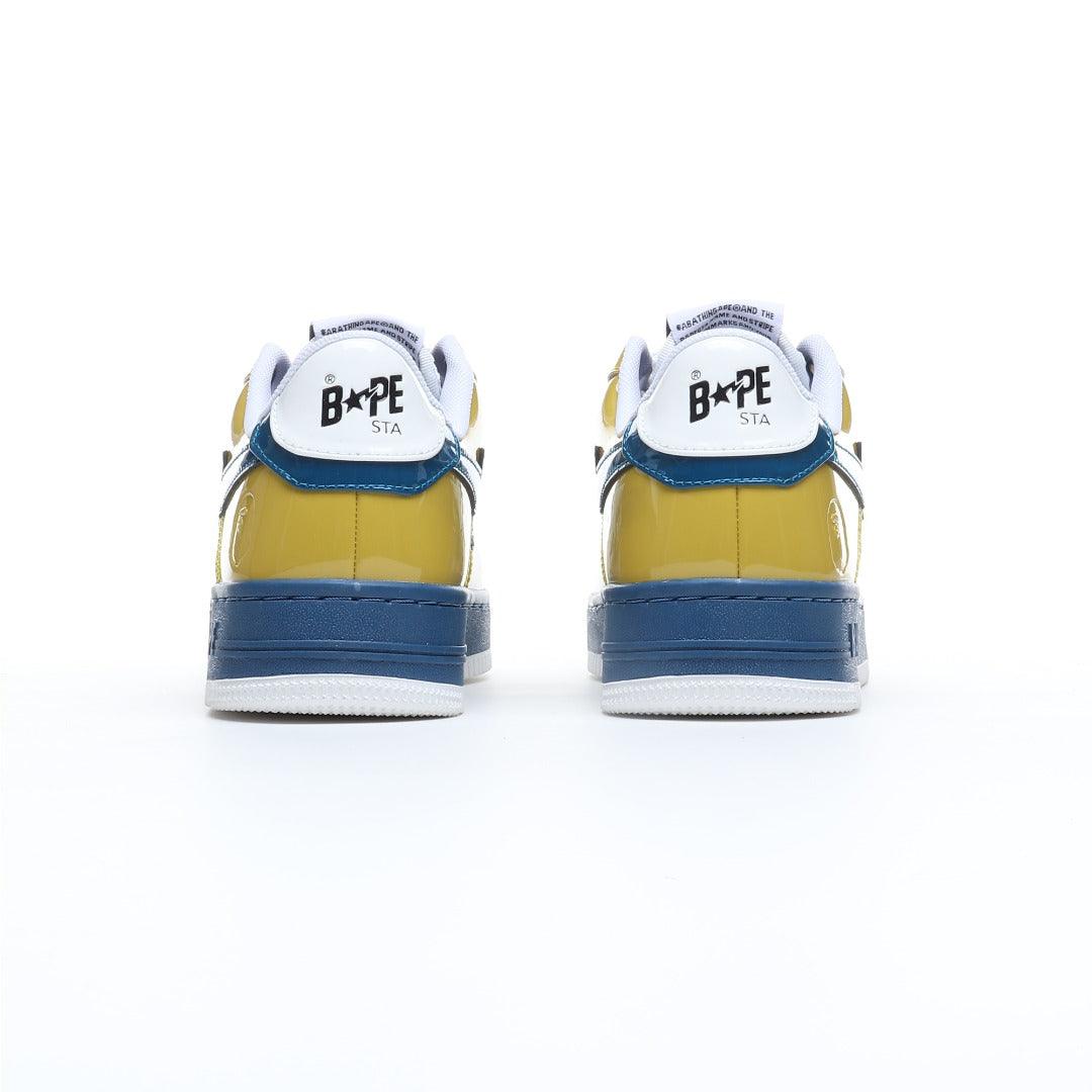 A Bathing Ape Bape Sta 'Nostalgic Blue Yellow'