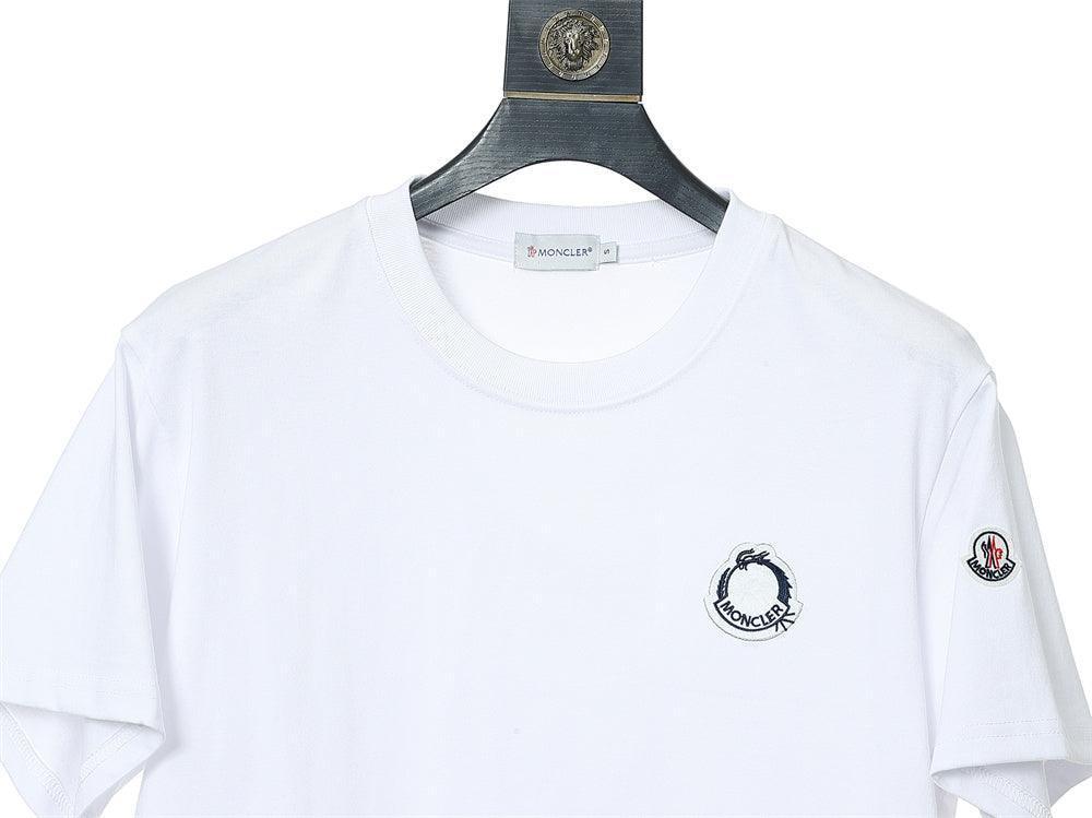 Moncler T-Shirt Without Collar 'White'
