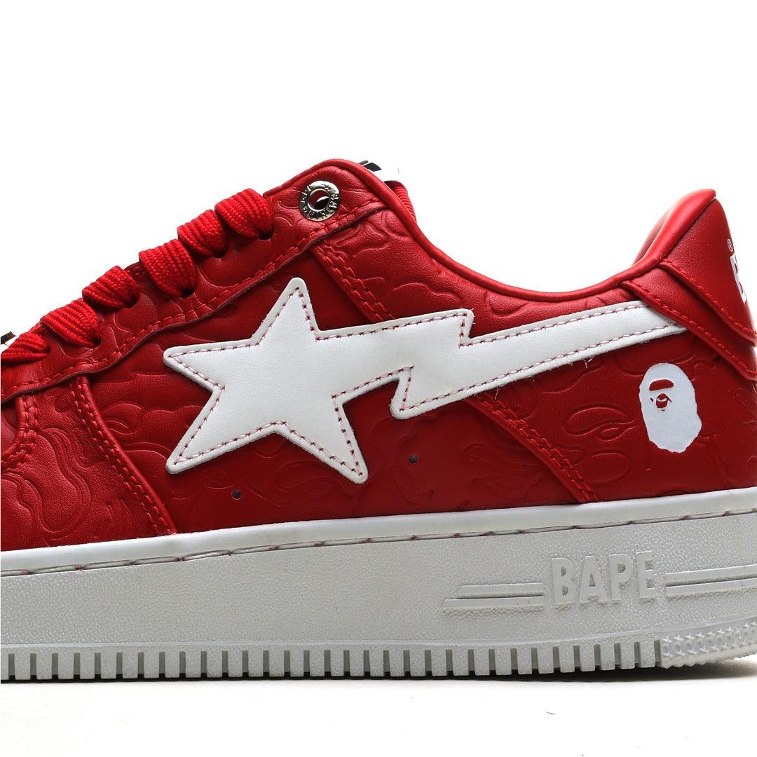 A Bathing Ape Bape Sta #3 'Red White'