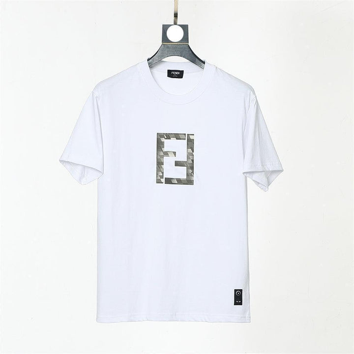 Fendi T-Shirt without Collar 'White'