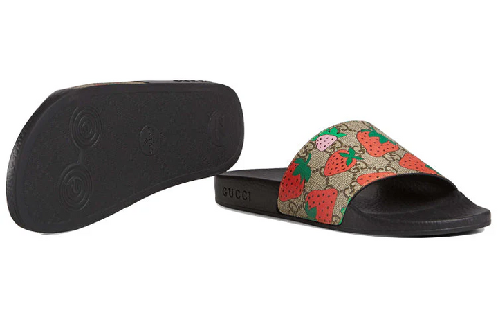 WMNS) Gucci Slide 'Strawberry' 408508-G2200