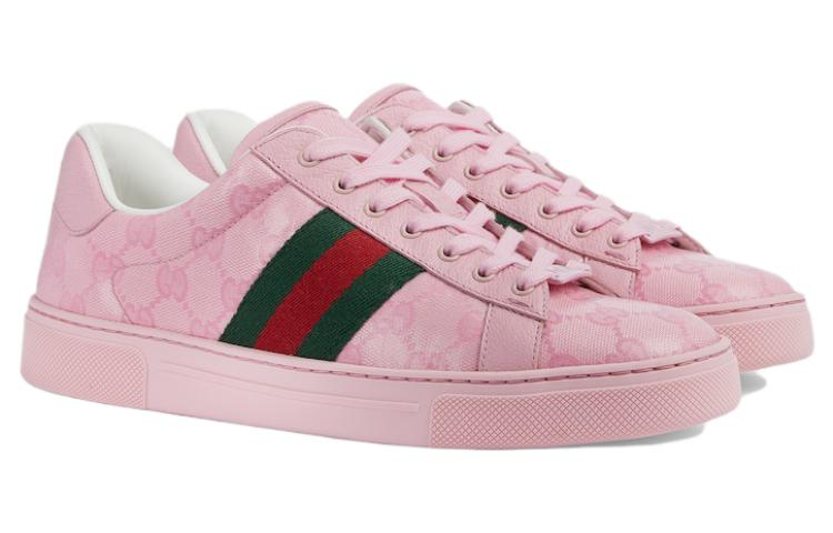 WMNS) Gucci Ace sneaker with Web 'Pink