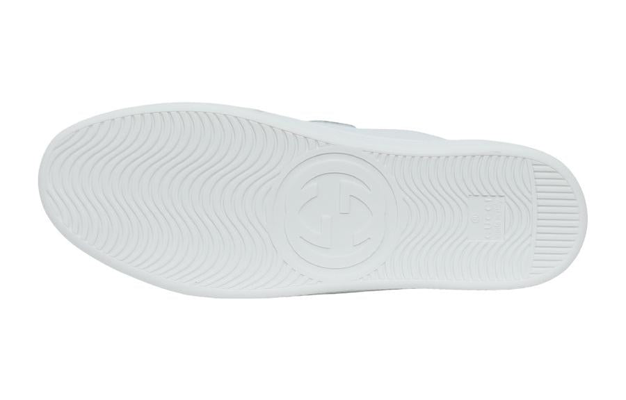 (GS) Gucci Ace Leather Sneakers 'White' 630619-BLN70-9060