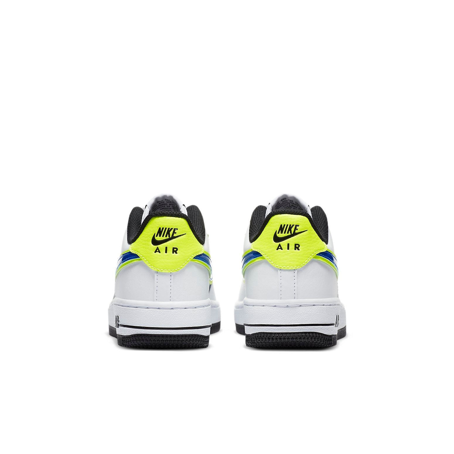 (GS) Nike Air Force 1 '07 'Volt Racer Blue' DB1555-100