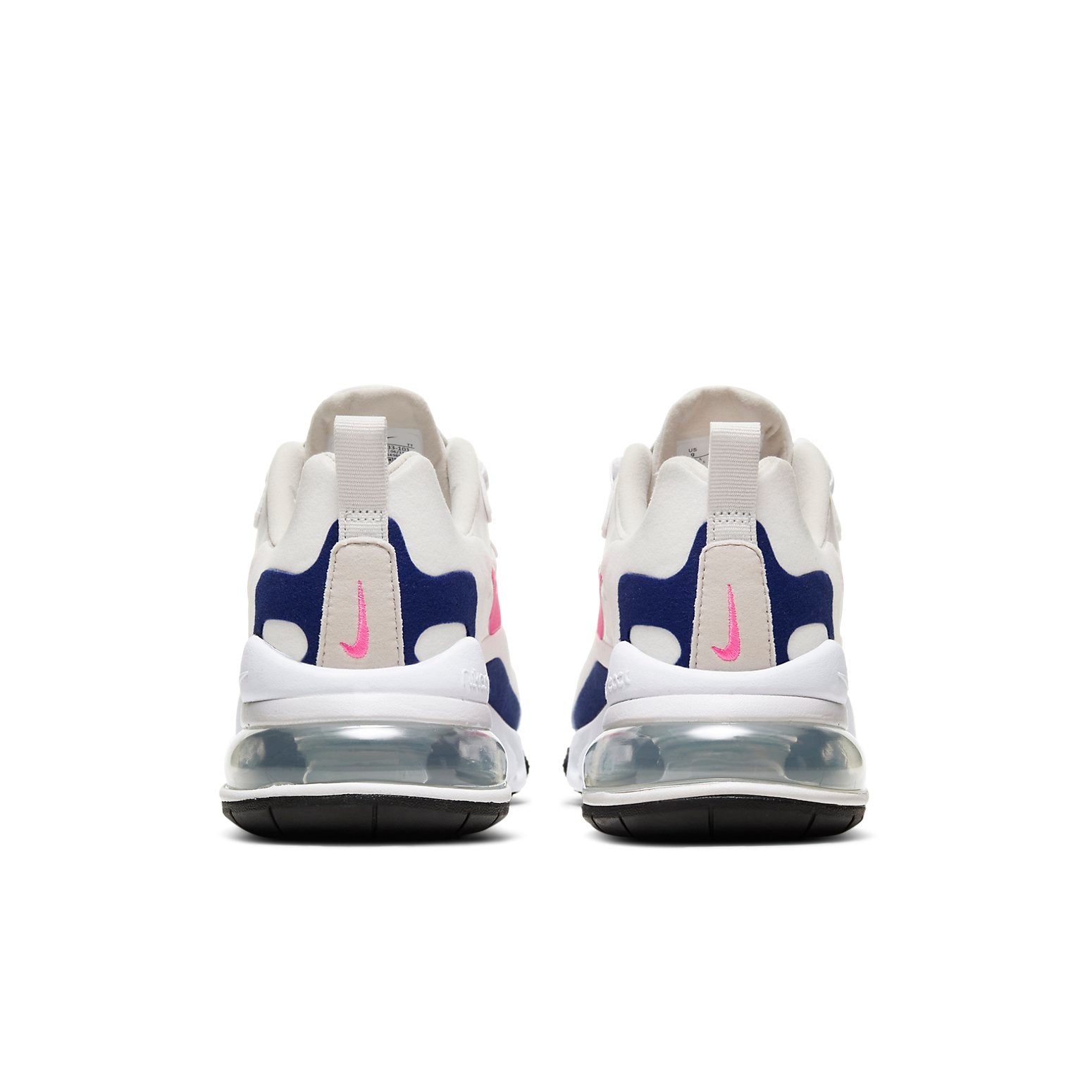 (WMNS) Nike Air Max 270 React 'White Pink Blue' CU7833-101