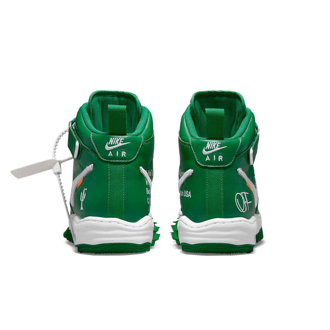 Nike x Off-White Air Force 1 Mid SP Leather 'Pine Green' DR0500-300