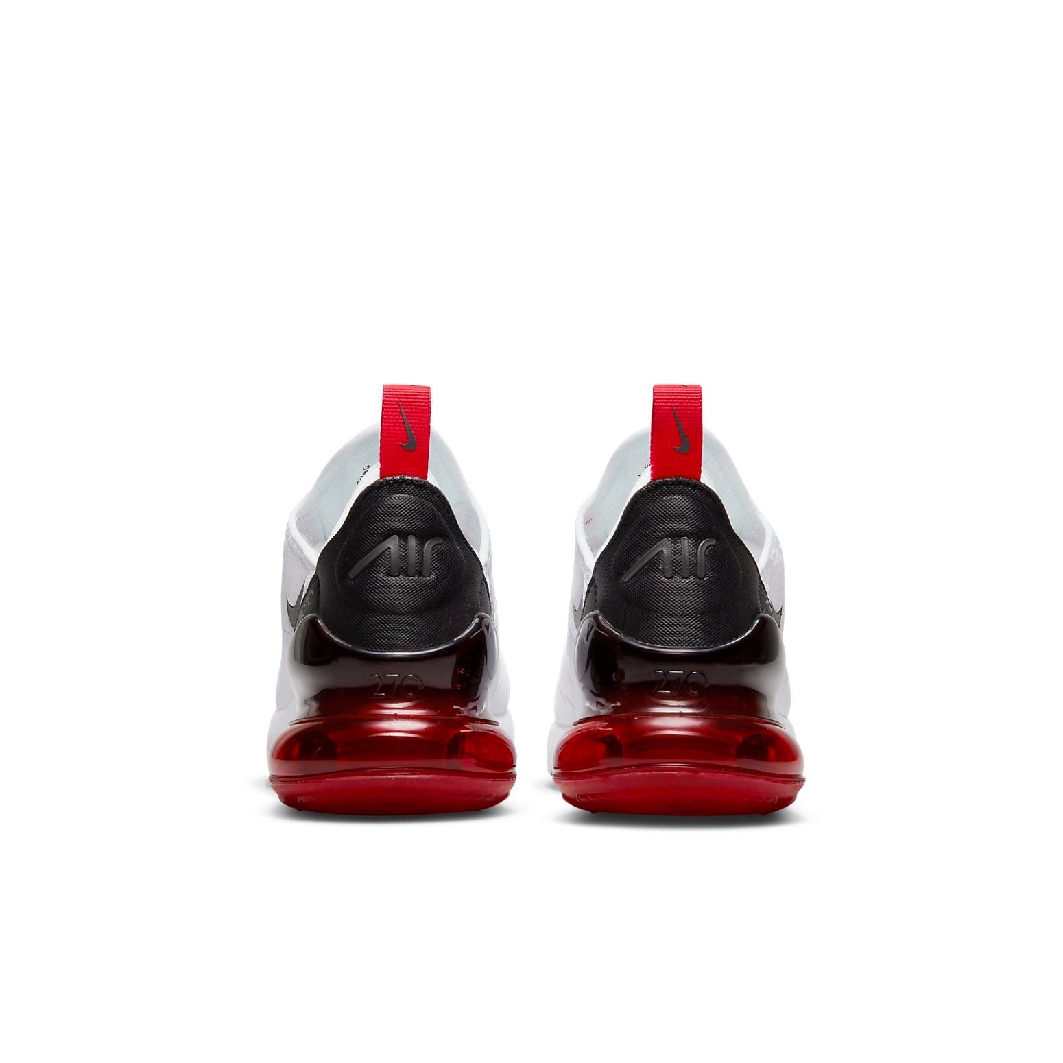 (GS) Nike Air Max 270 'White Siren Red' 943345-111