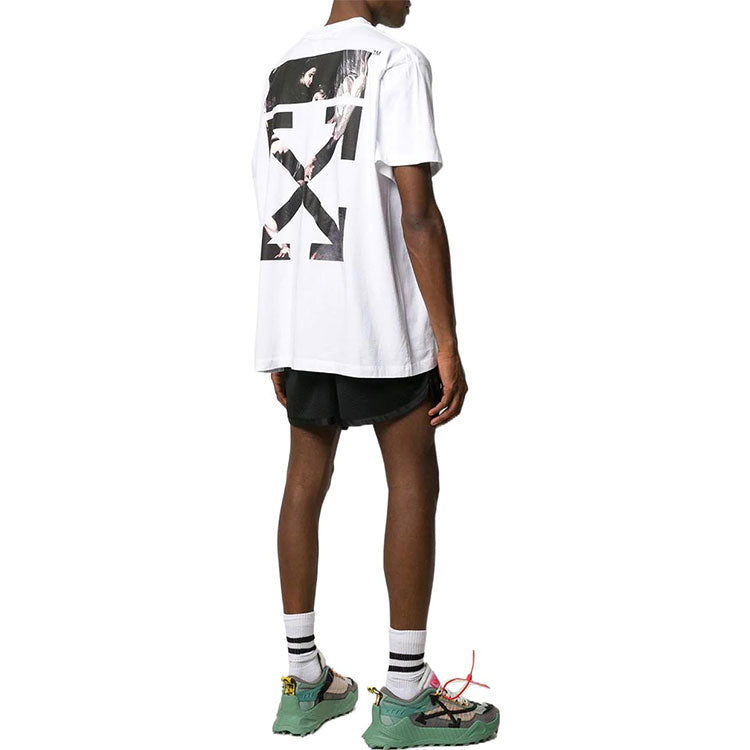 Off-White SS20 Arrows Sketch Short Sleeve Loose OMAA038S201850040188