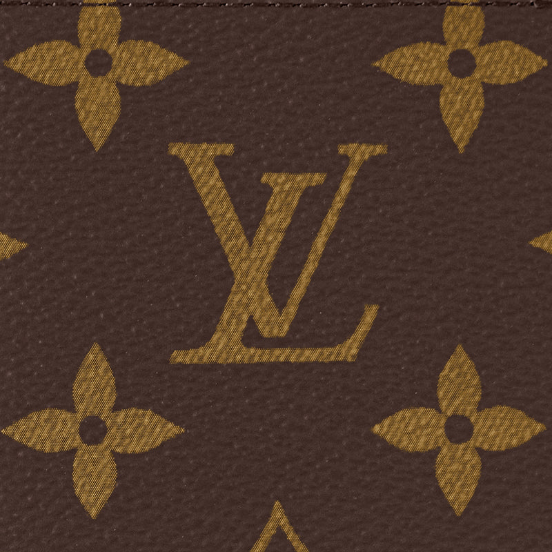 LOUIS VUITTON Passport Cover Monogram Macassar Canvas 'Orange' M82863