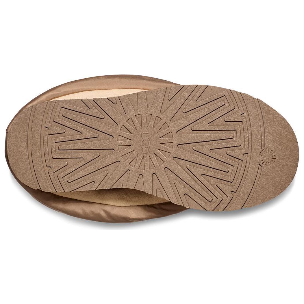 (WMNS) UGG Classic Mini Dipper Puffer Boot 'Amphora Chestnut' 1158275-AHS
