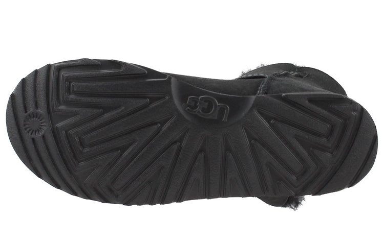 (WMNS) UGG Classic Cuff 'Black' 1016418-BLK