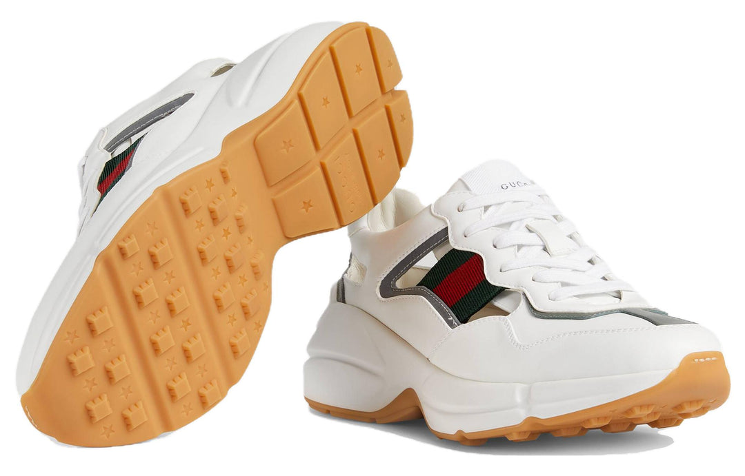(WMNS) Gucci Rhyton Sneakers 'White' 660061-2SH60-9161