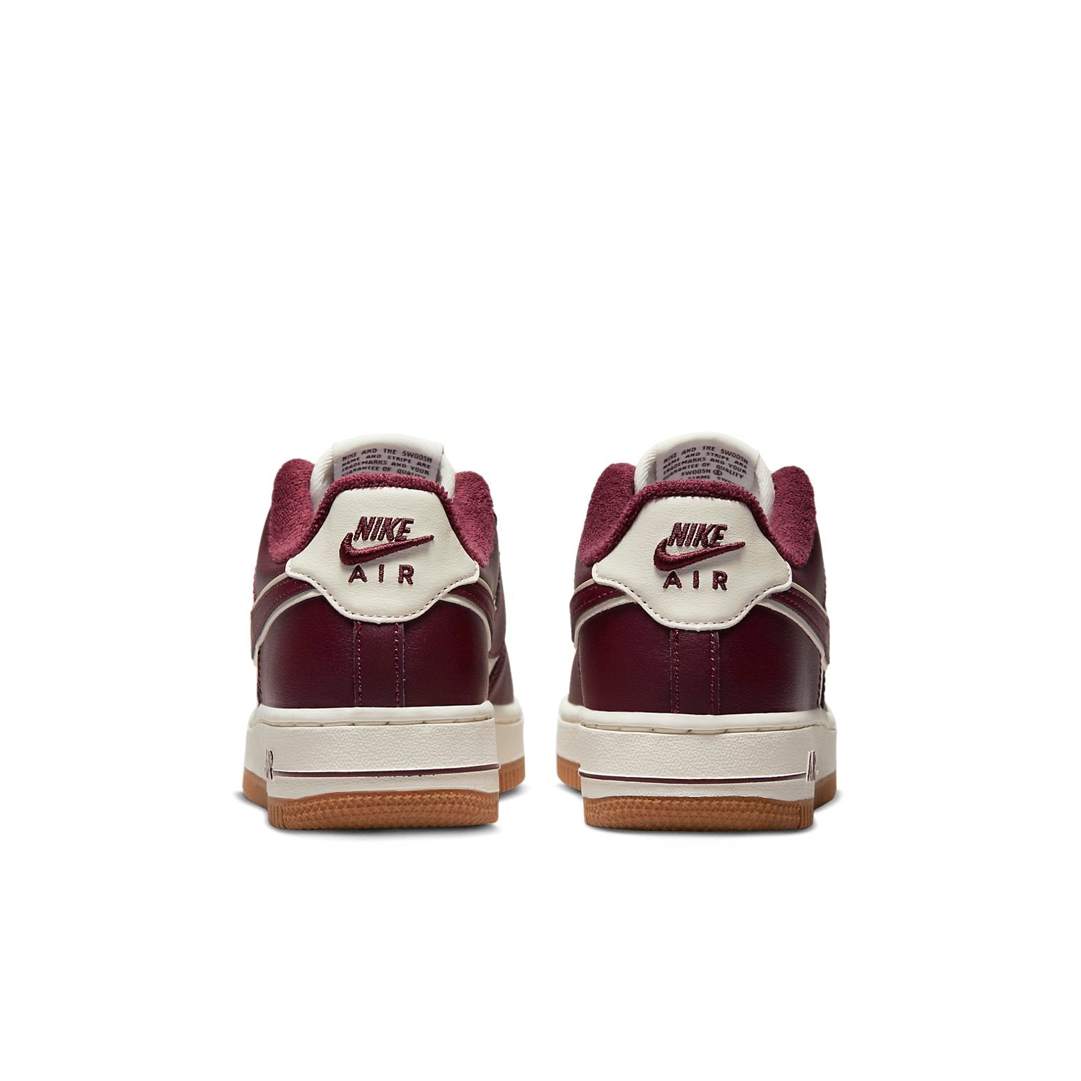 (GS) Nike Air Force 1 LV8 3 'College Pack - Night Maroon' DQ5972-100
