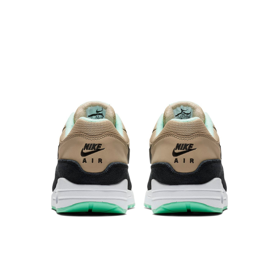 (WMNS) Nike Air Max 1 Desert 'Black Green Glow' 319986-206