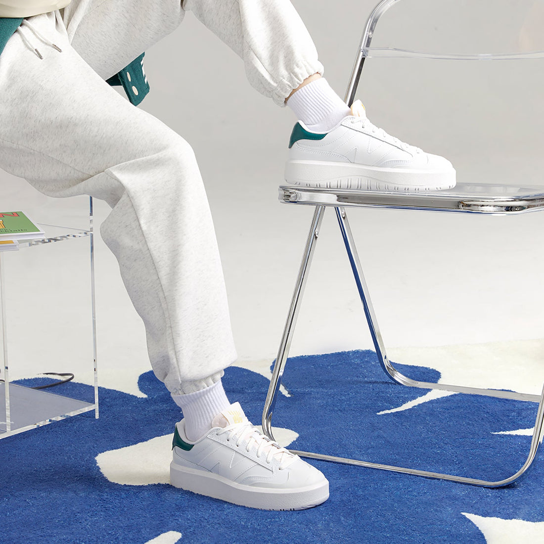 New Balance CT302 'White Vintage Teal' CT302LF