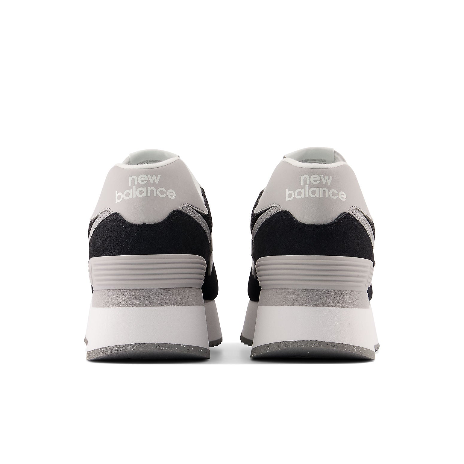 (WMNS) New Balance 574+ 'Black White' WL574ZSA
