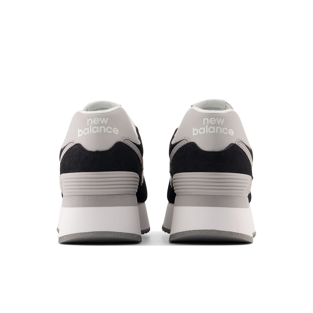 (WMNS) New Balance 574+ 'Black White' WL574ZSA