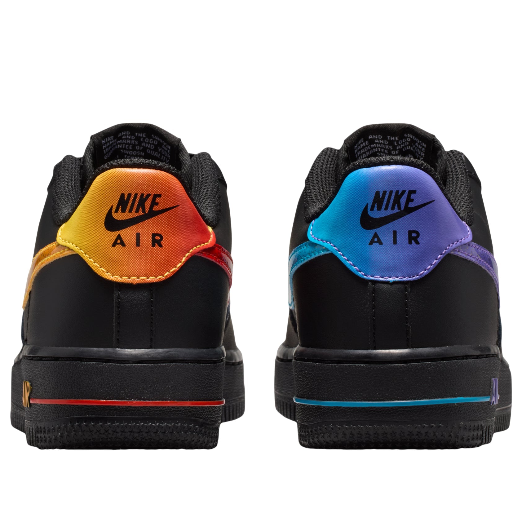 (GS) Nike Air Force 1 'Black Multi Color' IM7742-001