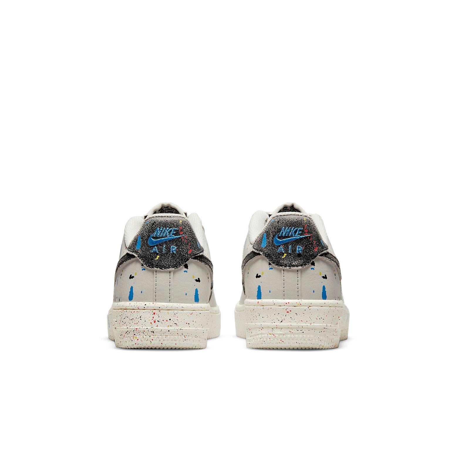 (GS) Nike Air Force 1 LV8 3 'Paint Splatter - Light Bone' DJ2598-001