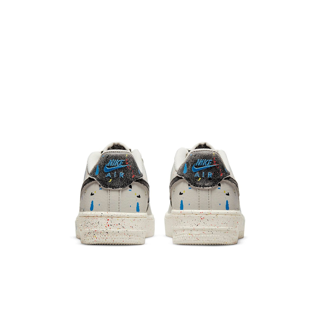 (GS) Nike Air Force 1 LV8 3 'Paint Splatter - Light Bone' DJ2598-001