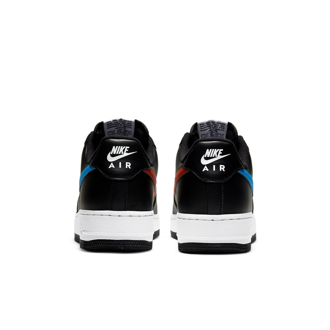 Nike Air Force 1 '07 'Mismatch Swooshes - Black' CT2816-001